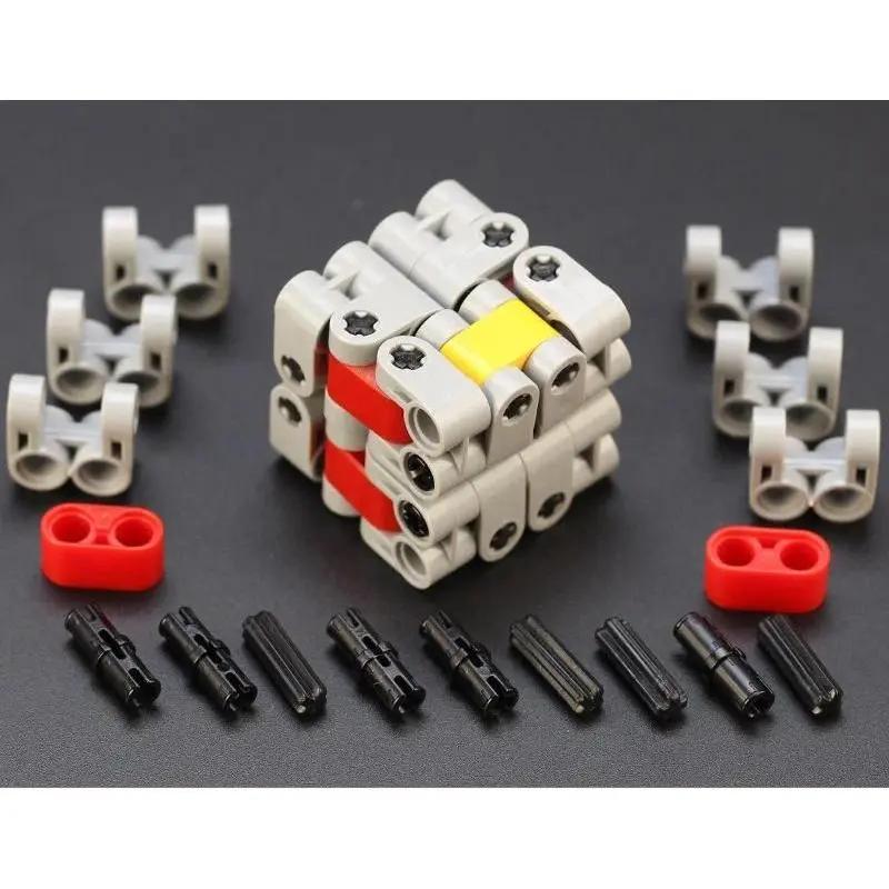 Kids Magic Cube Mini Spinner Finger Cubes Intelligence Anti Stress Anxiety Reliever Autism Toys Adult Office Flip Toys