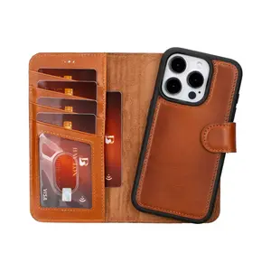 iPhone 15 Pro Detachable Wallet Case