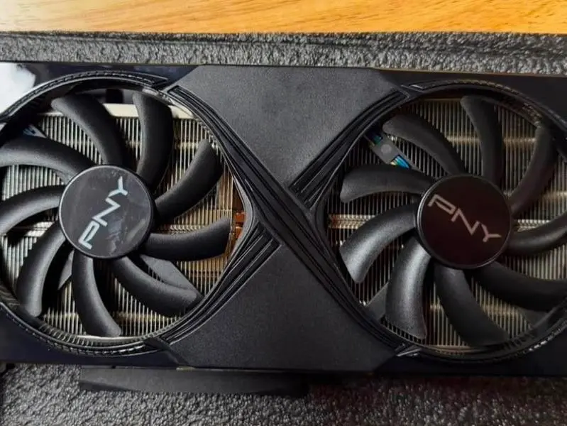 GeForce RTX 5060 Ti 16GB Overclocked Dual Fan GPU DLSS 4 PNY VCG5060T16DFXPB1-O
