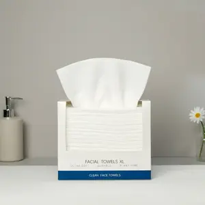 Disposable Face Towel, 40pcs/set Large Size Facial Cleansing Towel, Dry & Wet Dual-use Makeup Removal Towel, Cleansing Pads for Home Bathroom Dormitory Travel