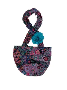 French Bulldog Female Dog Diaper with Suspenders - Purple Paisley -  Wephies