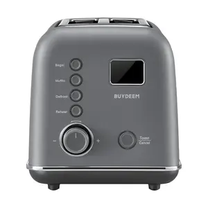 BUYDEEM Automatic Pop-Up Toaster with Adjustable Height Multi-Function Breakfast Machine DT730 - Now Only $94.99