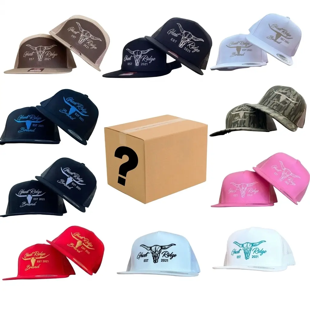 [BEST 2026] One Hat Box Sent, Embroidered Hat GR Deer Buck Hat, Outdoor Cap Gift Box for Men & Women