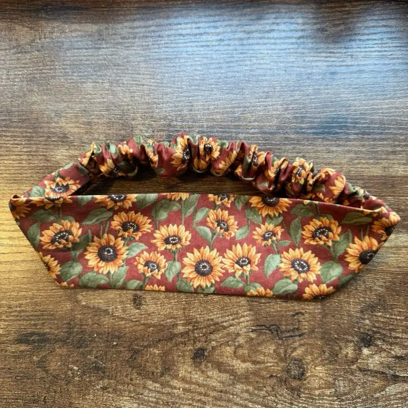 Sunflower Field Fabric Headband