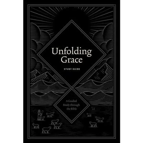USED Book - Unfolding Grace Study Guide: A Guided Study Through the Bible by Hunter, Drew (Paperback) - english