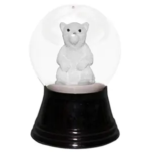 PERZ  Perzy Snowglobe - Small Polar Bear