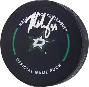 Thomas Harley Dallas Stars Autographed Official Game Puck - Fanatics Authentic Certified