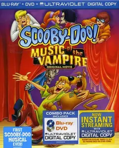 Scooby-Doo! Music of the Vampire  [BLU-RAY MOVIE] With DVD, O-Card Packaging