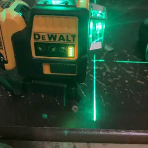 DEWALT 089LG 12V Lithium Battery 3 Sides 360 Degrees 12 Lines High-precision laser level for home improvement, woodworking construction projects or DIY projects leveler tool