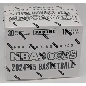 2024/25 Panini NBA Hoops Basketball Cello Value Fat Sealed Box (12 Packs)