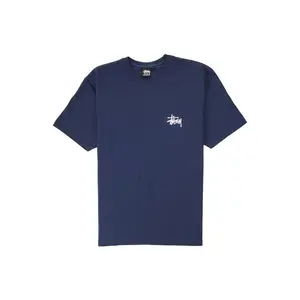 Stussy Men's Basic T-shirt Navy, from StockX