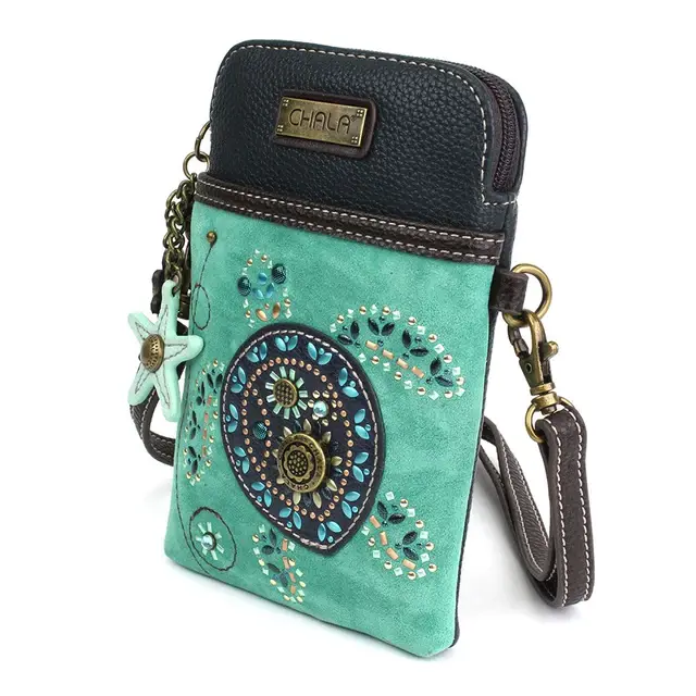 Sea Turtle - Chala Dazzled Cellphone Crossbody