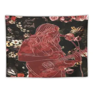 Girl in Red Tapestry for myself Tapestry for Bedroom,College Dorm and Home Decor 60"x40", Funny MemeWall Tapestries for Boy Girl Birthday Gifts