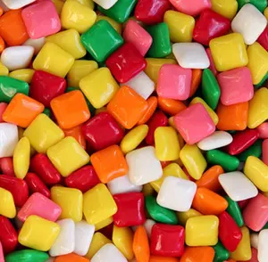 Bayside Candy Chiclets - Chewing Gum - Gumball Machine Refills - Bulk Candy (Assorted Chiclets, 1LB)