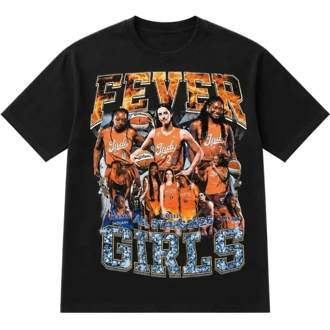 Fever Girls Unisex Tee Graphic T-Shirt, Printed Tee, Oversized Streetwear Shirt, Unisex shirt Top Menswear