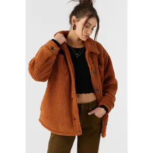Heath High Pile Oversized Fleece Jacket