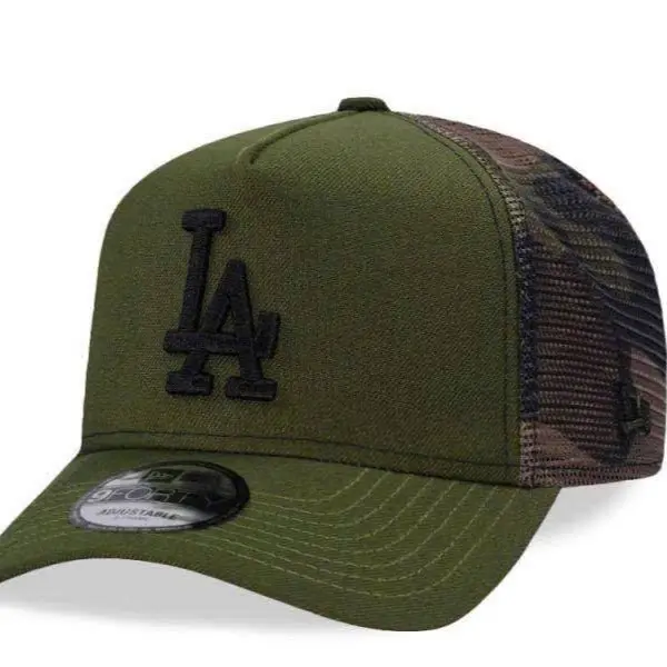 Unisex Breathable Mesh Back Trucker Hat - Casual Outdoor Adjustable Curved Brim Baseball Cap