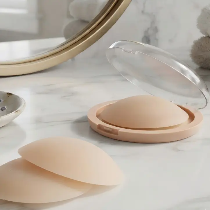 Nipple Covers for Women, Reusable Silicone Breast Pasties - Ultra Thin Adhesive Nipple Cover - Waterproof, Invisible, Perfect for A-C