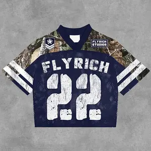 Vintage Fly Rich No 22 Graphics Blokecore Blokette Football V-Neck T-Shirt (Navy Blue Edition) Football V-Neck Retro Summer Trendy Baseball Jersey Shirt Gift For Him Gift For Her Birthday, Baseball Jersey Outfit, AOP Merch, Outfit for Baseball Shirt Fan