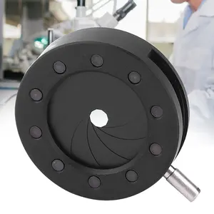 Microscope Iris Adapter Aperture Adjustable Lens Optical Diaphragm for MicroscopeSK12