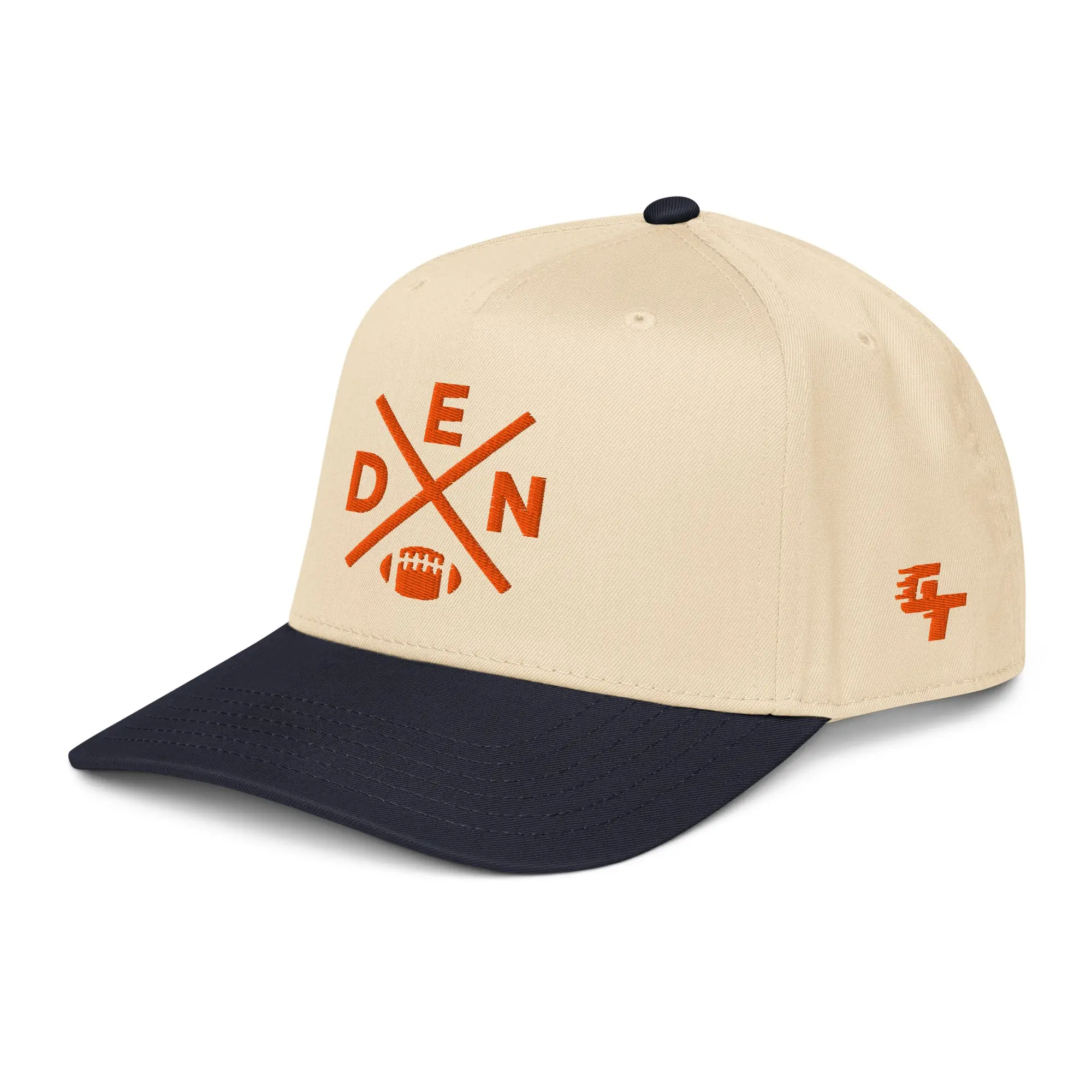 Denver Football Classic DEN Cross Snapback Cap Baseball Hat