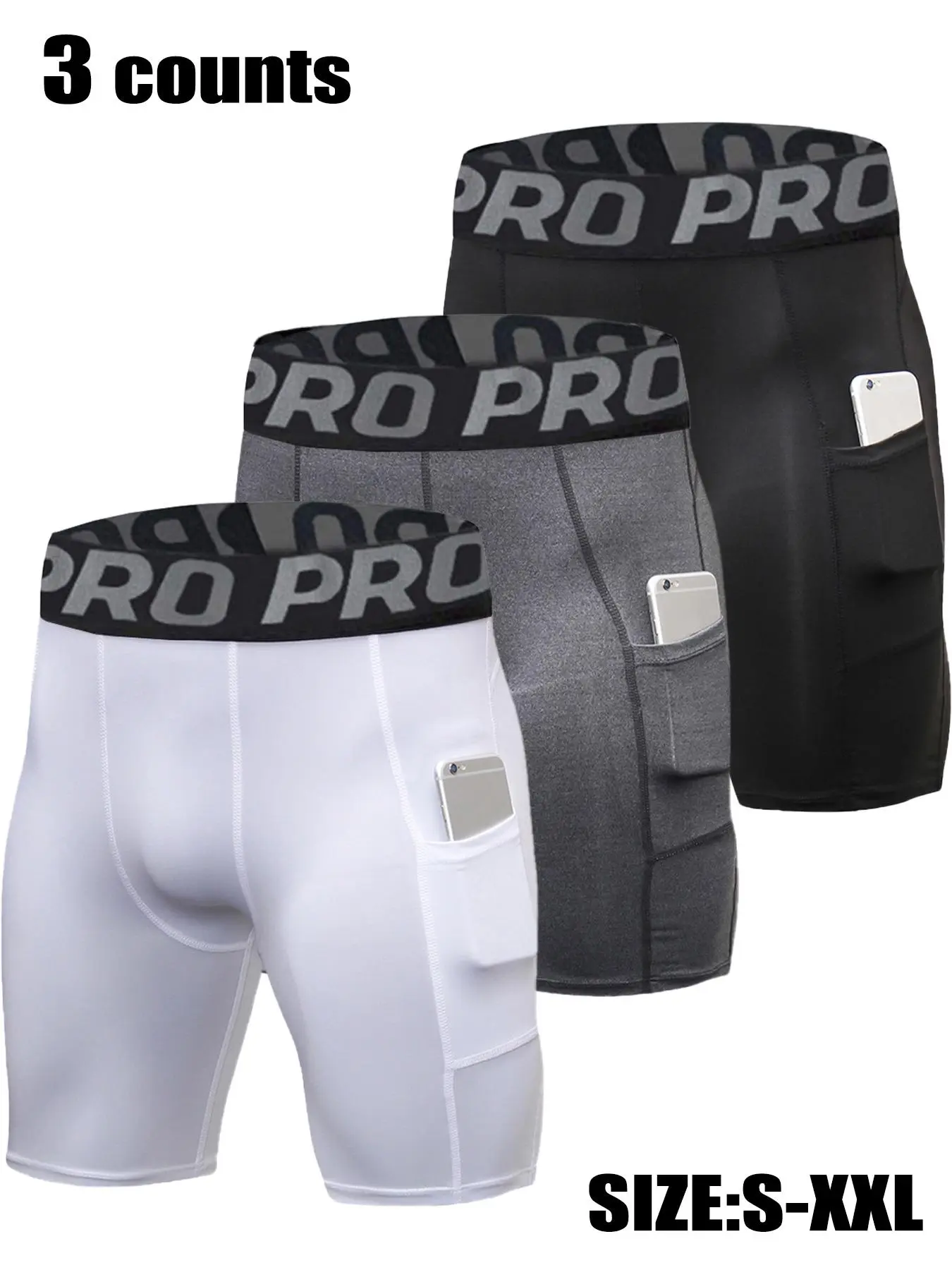 Men's Letter Tape Pocket Shapewear Shorts, Compression Training Shorts, Compression Stretch Shorts, Polyester Breathable Compression Gym Sports Quick Drying Shapewear Bottoms, Men's Shapewear for Summer, Summer Outfits 2025