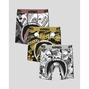 PSD Youth Boys Warface Metal Boxer Brief 3 Pack - Soft, Breathable and Stretch Comfortable Underwear PSD Youth Boys Warface Metal Boxer Brief 3 Pack - Soft, Breathable and Stretch Comfortable Underwear