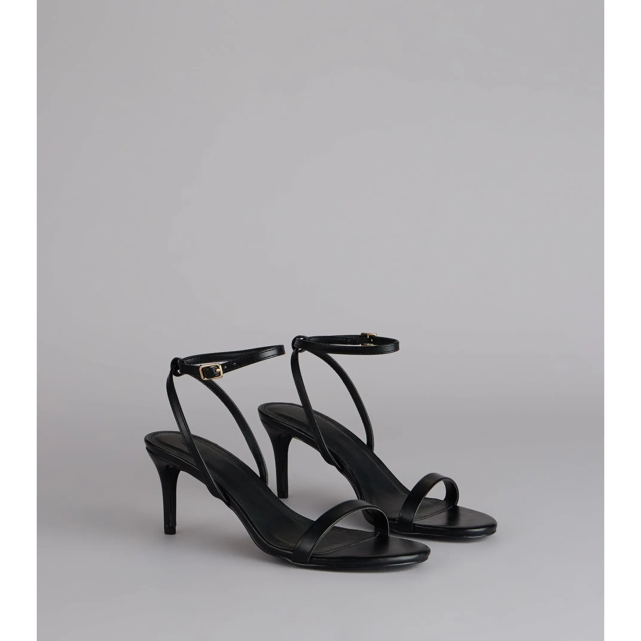 Last Minute Plans Kitten Stiletto Heels