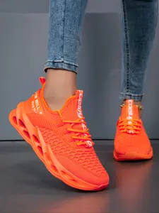 Women's Shock-Absorbing Sports Shoes, Lightweight Breathable Eva Sole, All Season Fitness Running Casual Wear, Low Top Non-Slip Design, Breathable Running Sneakers