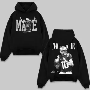 Retro 90's Comfort Colors Drake Maye T-Shirt, Drake Maye Football Quarterback Hoodie, Vintage Sport Shirt, New England Team Players Shirt, Game Day Outfits, American Football Graphic Shirt, Gift For Football Fans