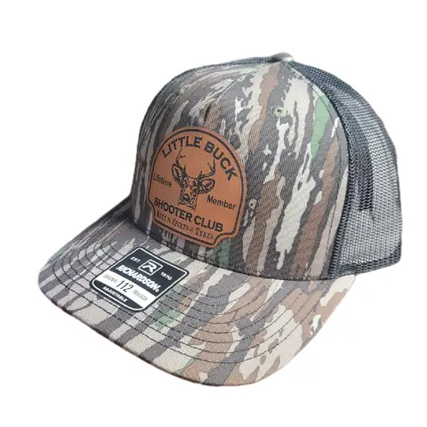 Little Buck Shooters Club Men's Classical Fitted Streetwear Cap - Fashion Hat, Men's Casual Wear Accessory