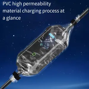 Magnetic Rain Cover for Charging Gun, Round Waterproof Dustproof Cover for Ev Charger, Outdoor Charging Rain Protection, No Battery Included