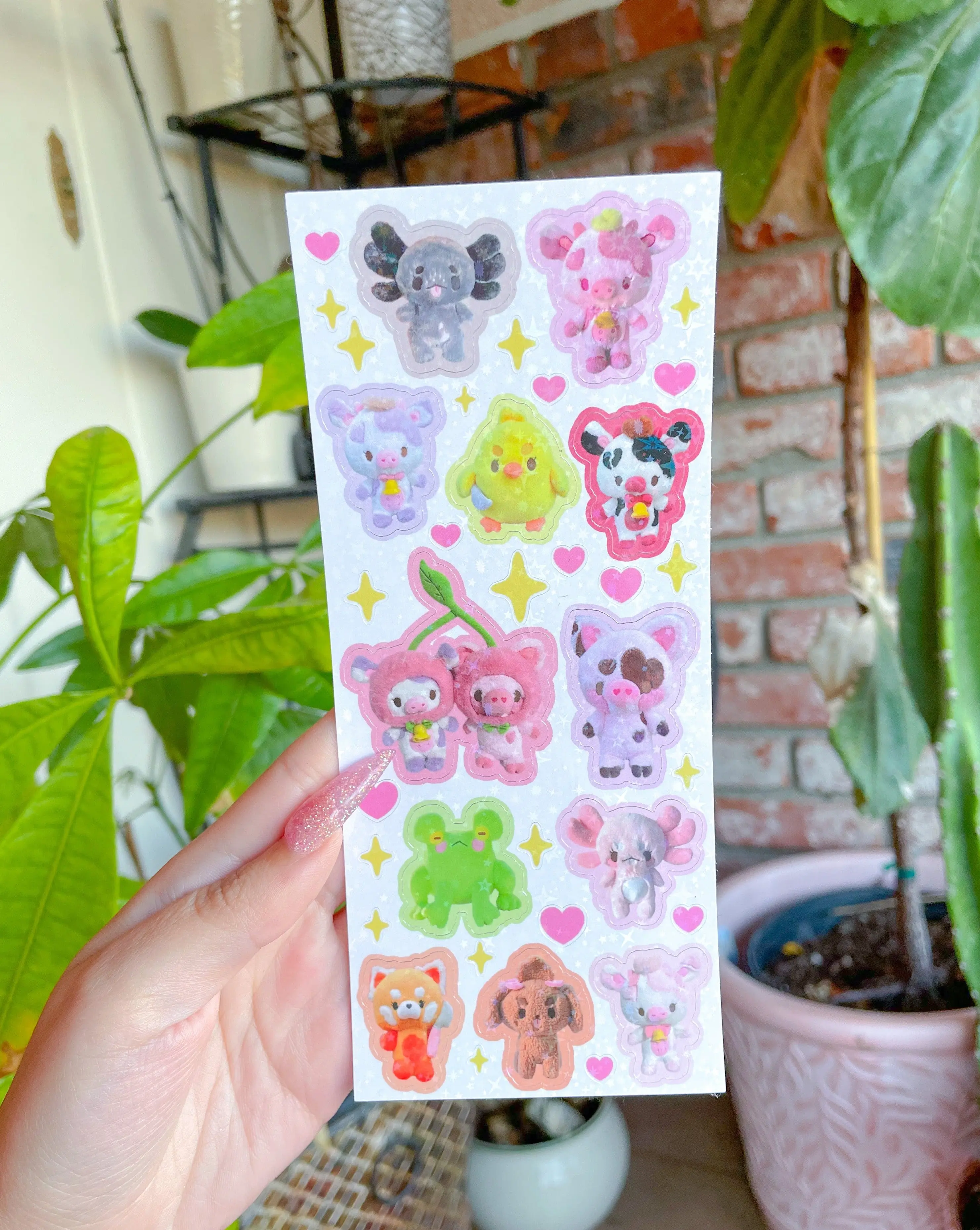 Basura Gang Vinyl Sticker Sheet, Decorative Stickers for Home Supplies and Home Decor, Vinyl Stickers