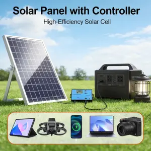 10W Outdoor Solar Panel Portable Charger USB Solar Power Camping Outdoor Suitable for outdoor, camping, for outdoor, cell phone, outdoor, camping, travel, roof, RV, car, etc. emergency power supply Solar Light Portable Solar Panels