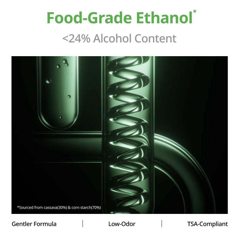 LIRAN Volumizing Prep Spray for Men No Rinse Texturizing Spray with Matte Finish All Day Hold Gel Based Sea Salt Spray for High Volume Haircare 100 ml Green Cedarwood Scent