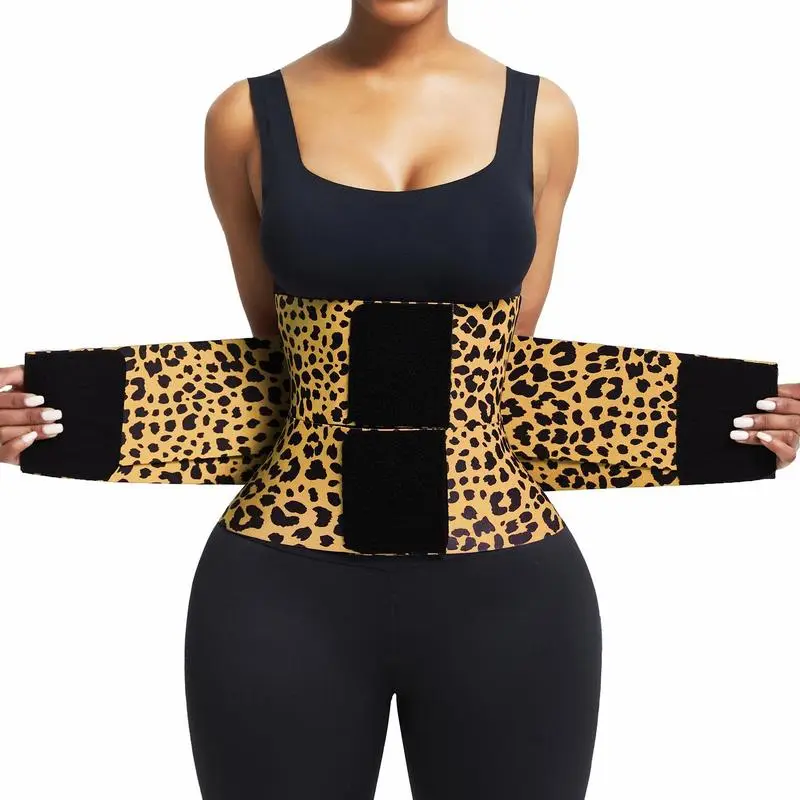 FeelinGirl Livestream Belt Waist Cincher Ab Belt Tummy Control Body Shaper with Triple Wrap Women Comfortable Fabrics Nylon Adjustable Multicolor Lady