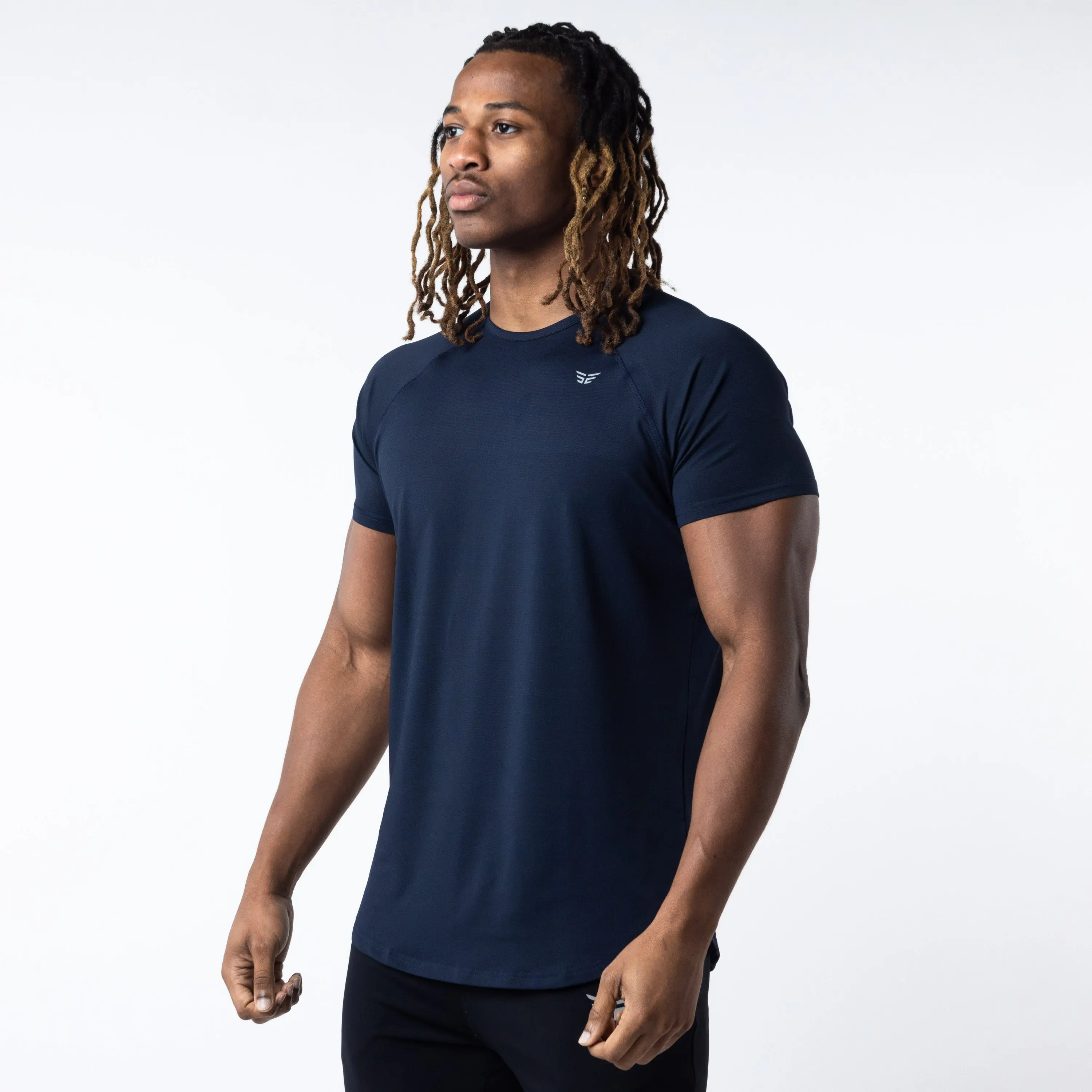 Enhanced Mesh Tee V2 - Navy