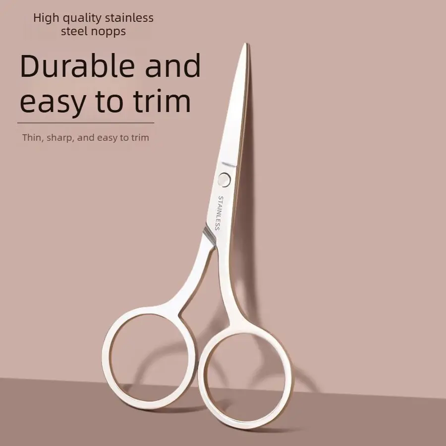 Stainless Steel 1.8mm Embroidery Scissors DIY Handmade Scissors Household Leather Scissors Civil Tailor Scissors Sewing Cutting Cutter Eyebrow Trim