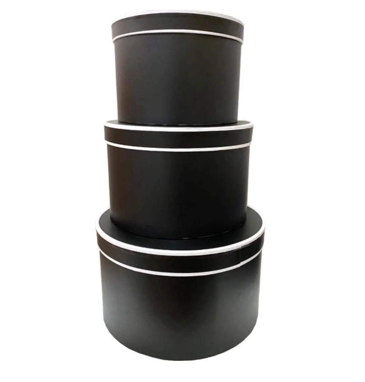 Elegant Floral Boxes in Black Pink Red & White Perfect for Weddings Birthdays & More Versatile Arrangements Cardboard Decor