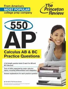 USED-550 AP Calculus AB & BC Practice Questions by The Princeton Review (Paperback)