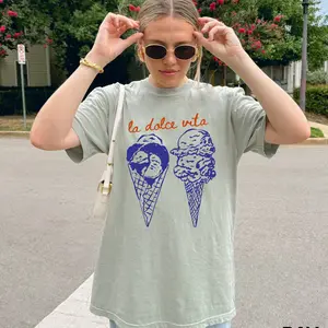 La Dolce Vita Ice Cream Comfort Colors T-shirt