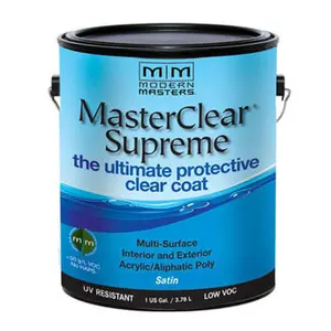 212 MAIN MCS902GAL Water-Based Satin Masterclear Protective Coat - 1 Gal, Satin Finish Surface Protection for Office & School Supplies