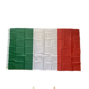 Italian Flag Polyester 3x5 - 100% Durable Polyester, Suitable for Parades, Yard Events, and More, Ideal for Low-Wind Areas - Italy Banners