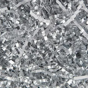 4.5oz Crinkle Cut Paper Shredded Filler Paper for  Baskets  Box Confetti Paper Shreds Decoration Stuffing for Birthday, Weddings, Anniversaries, Christmas Wrapping White&