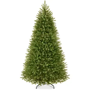 Best Choice Products Premium Hinged Nordic Fir Christmas Tree Holiday Decoration w/ Foldable Metal Base​