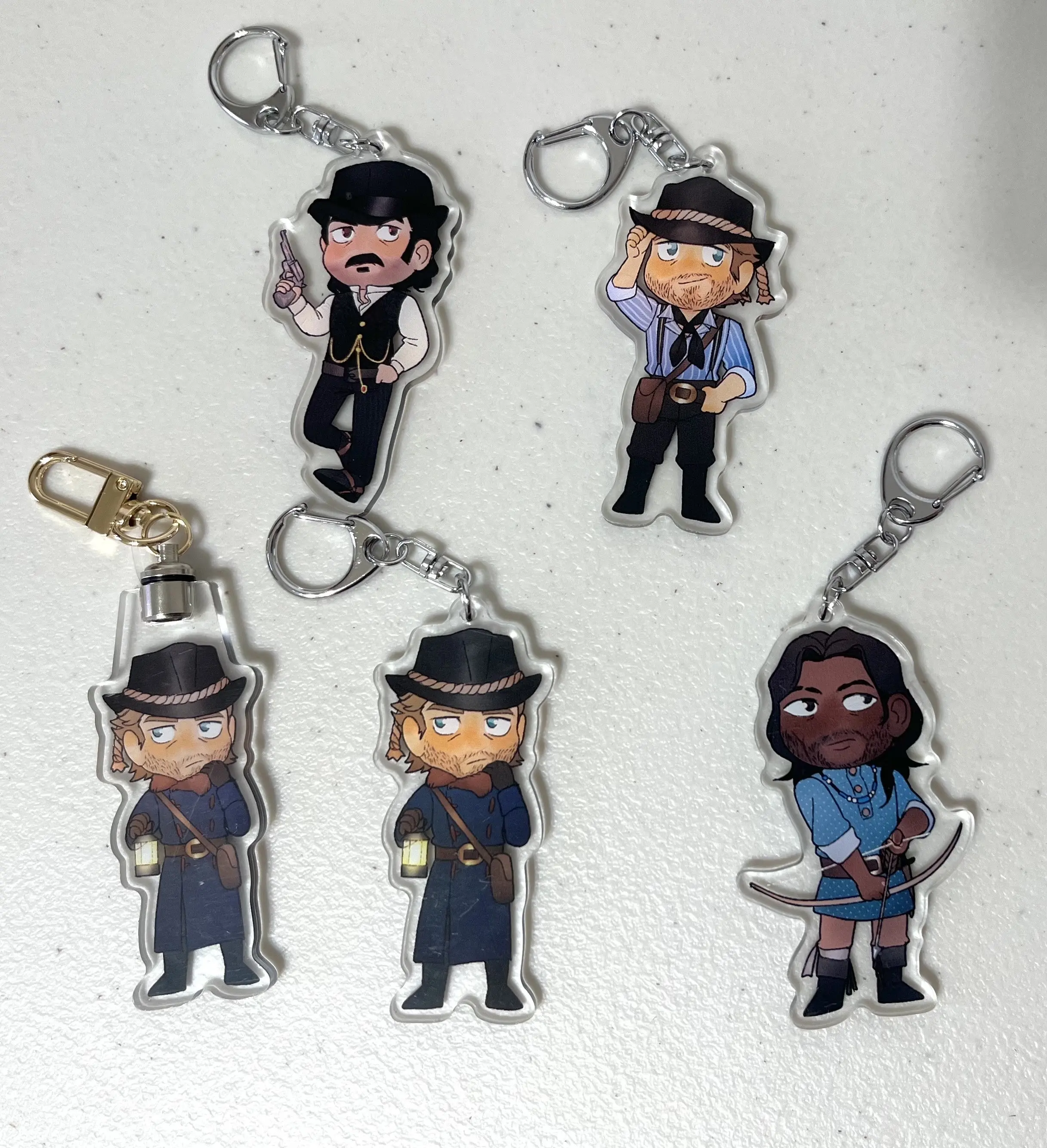 Arthur Morgan | Acrylic Keychain | Red Dead Redemption inspired | RDR2 |
