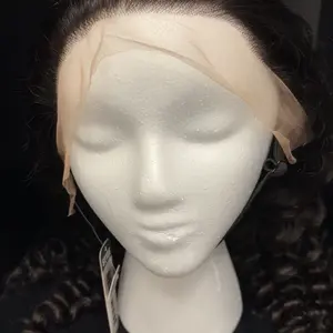 Deep Wave human hair  Design for Comfortable Fit 18 inch 180%Density