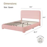 Queen Size  Pink