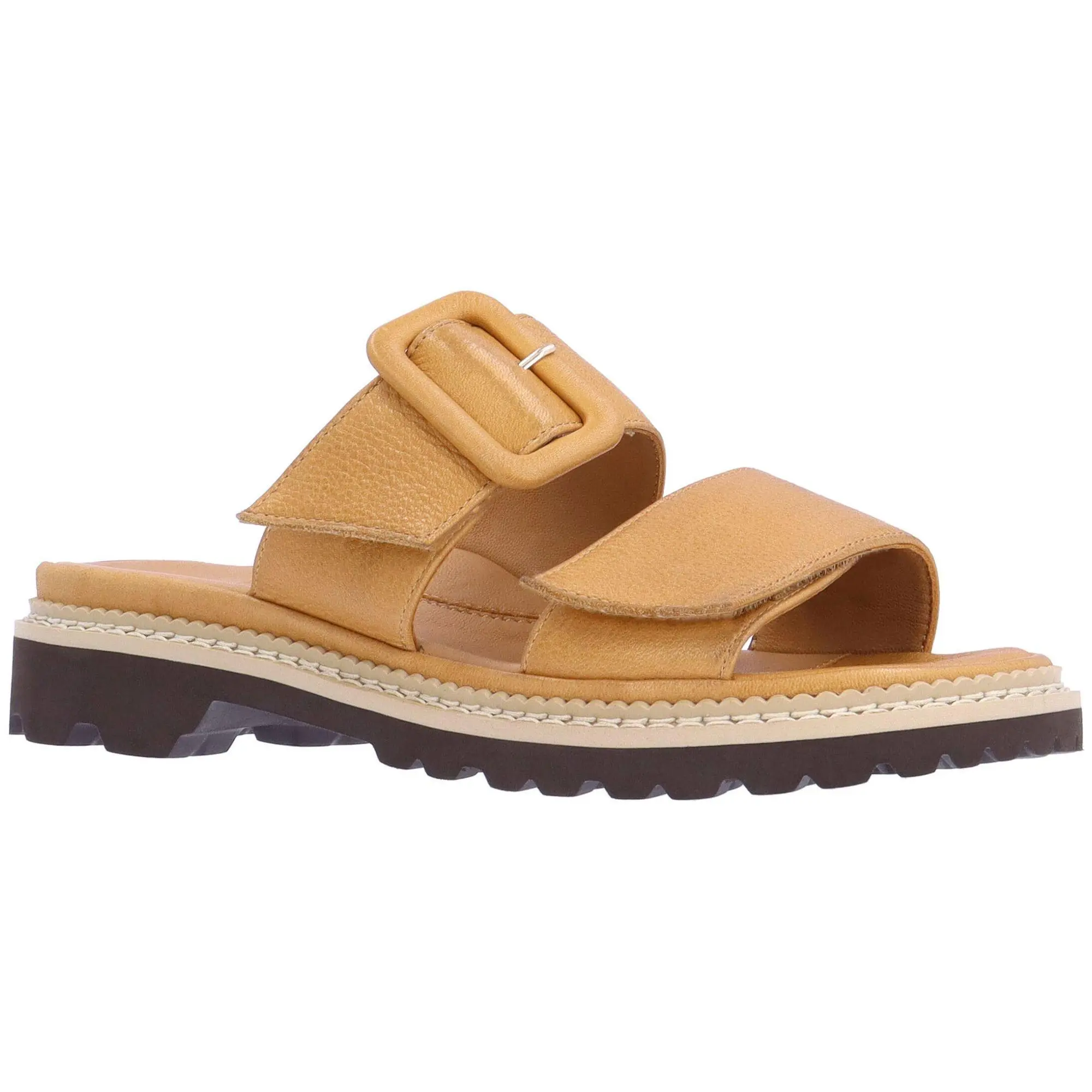 L'Amour Des Pieds Buckle Sandal - Dalbir Leather