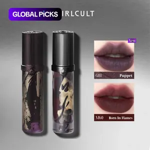 GIRLCULT Moisturizing Matte Lipsticks, Long-Lasting Easy-Coloring Lipsticks, Suitable for Lip Makeup on All Occasions, Girls' & Women's Makeup Accessories #GLOBAL PICKS